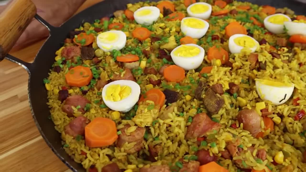 Receita De Paella Caipira Receitas De Pai