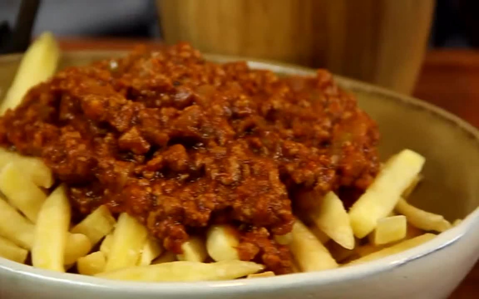 Receita de Sloppy Fries