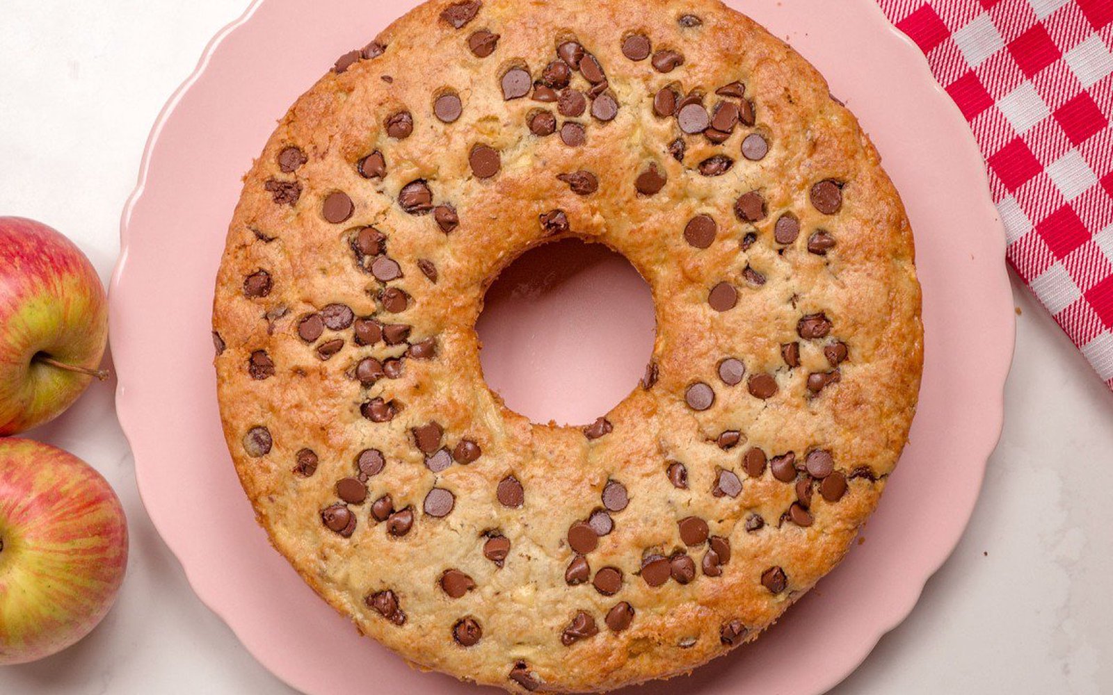 Bolo de Maçã com Chocolate
