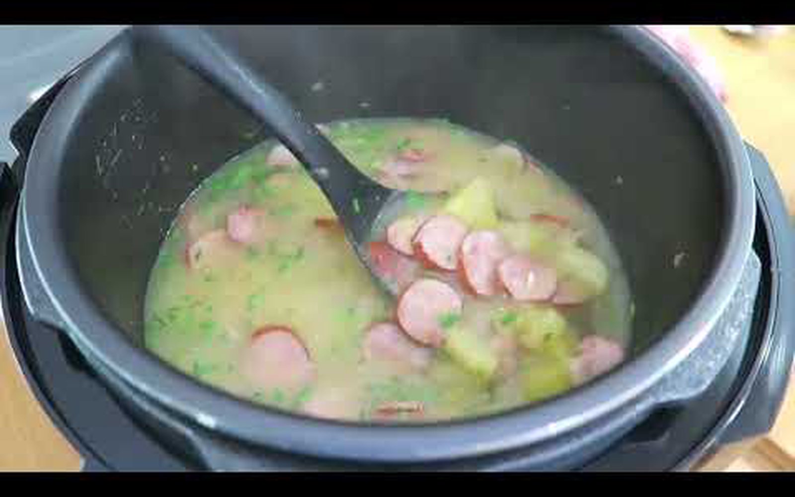 Sopa de Mandioca na Pressão
