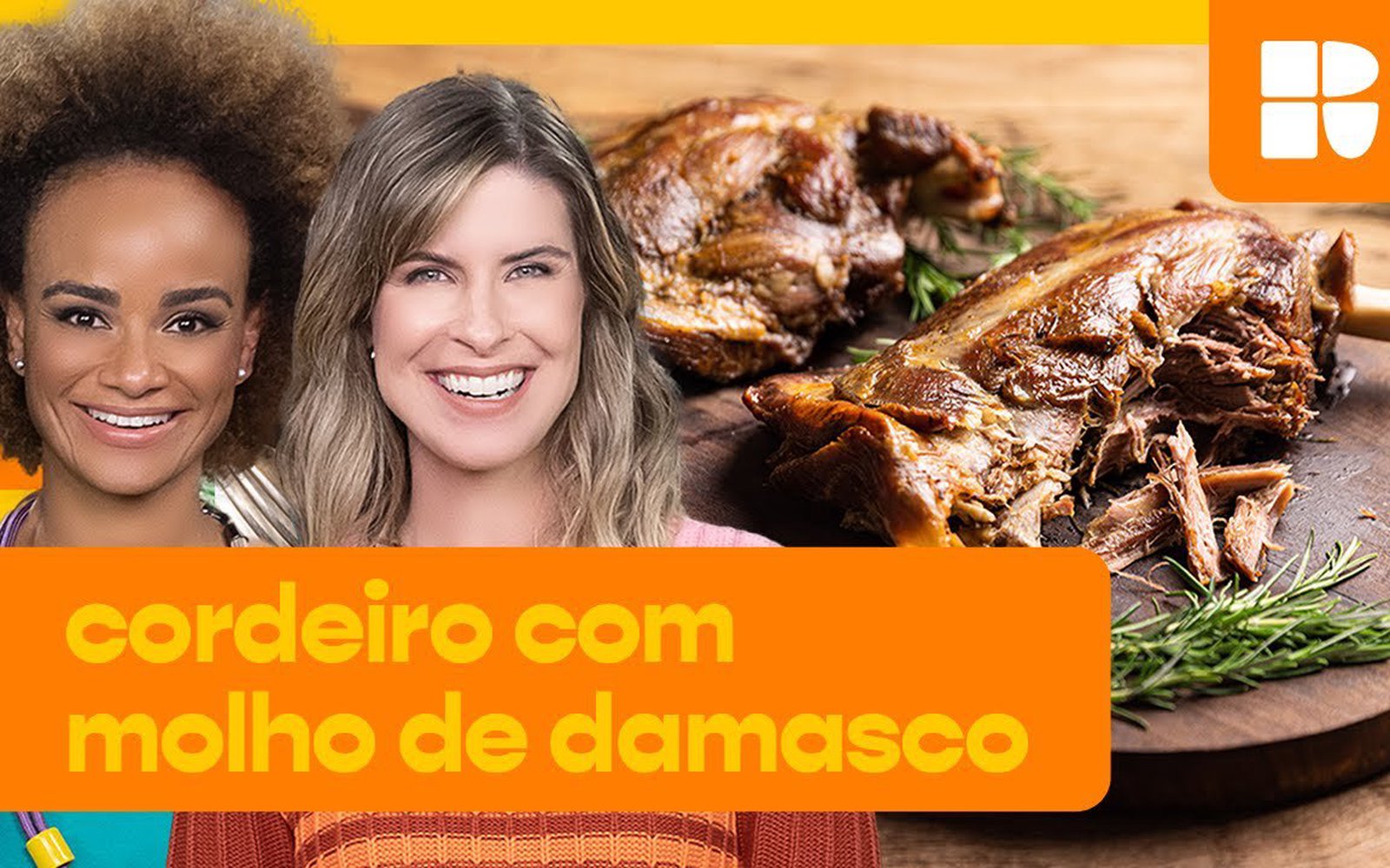 Paleta de cordeiro assada com molho de damasco e vinho