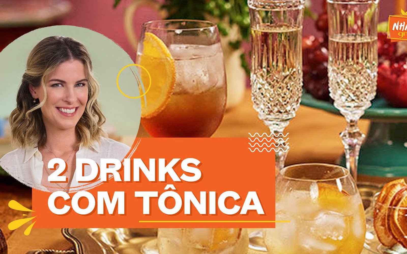 2 Drinks com Tônica: Gin Tônica e Tônica Spritz