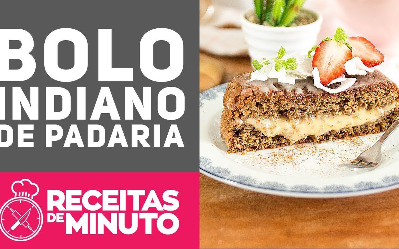 Bolo Indiano de Padaria