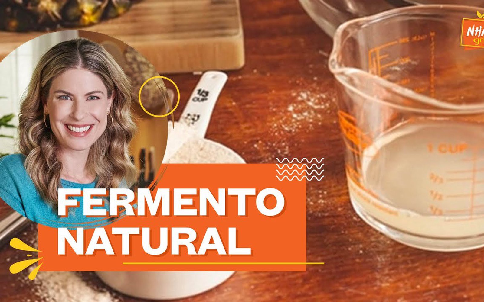 Levain: fermento natural para pão caseiro