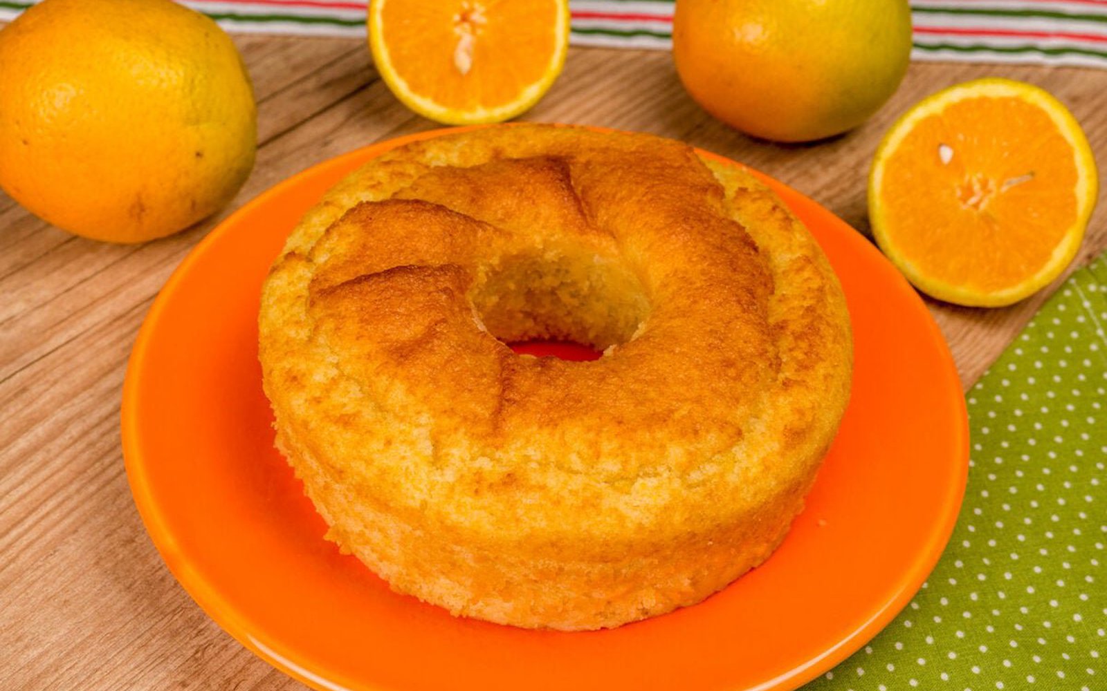 Bolo de Laranja na Airfryer