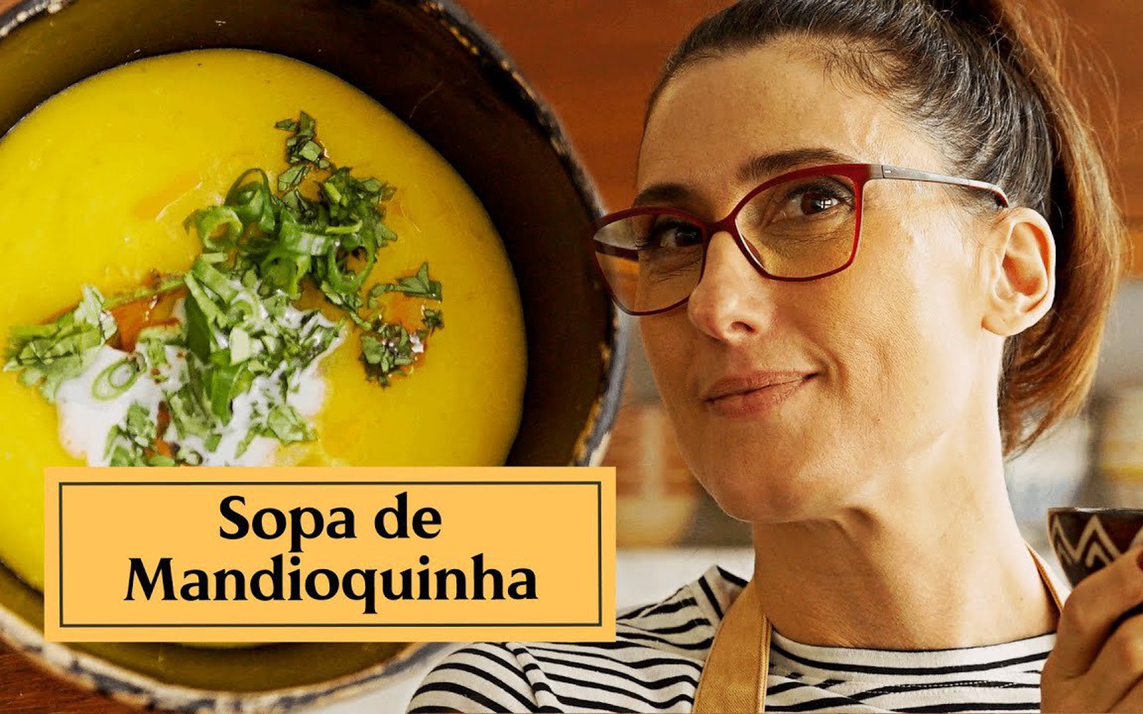 Sopa de Mandioquinha