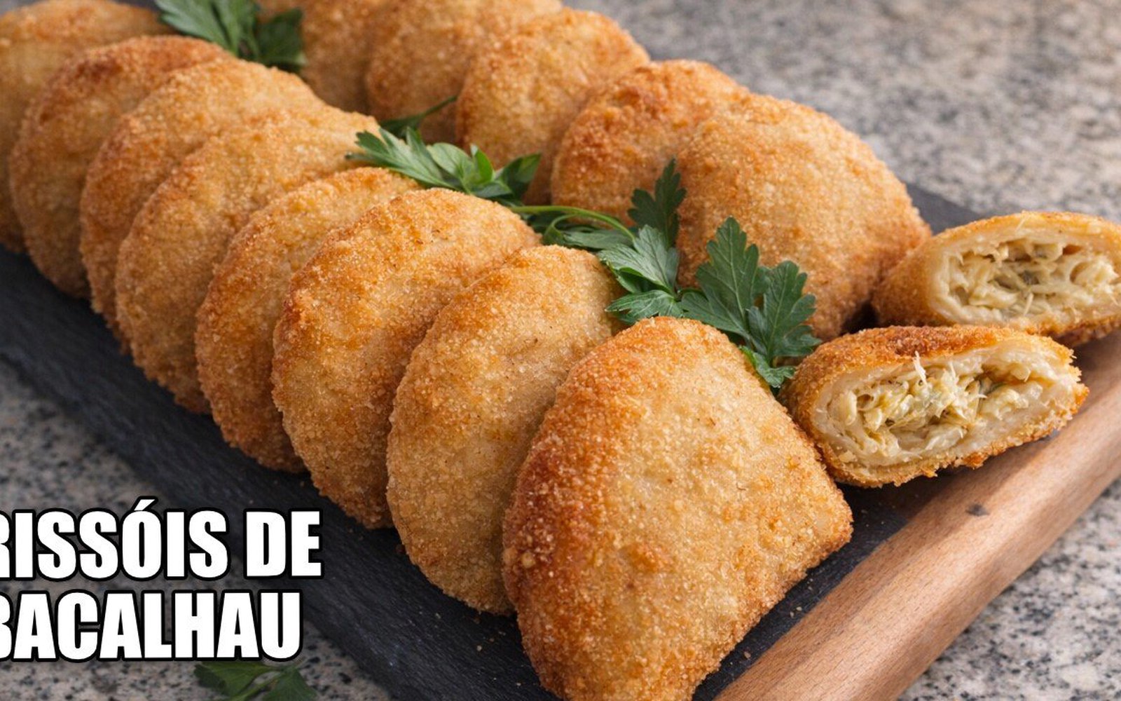 Rissóis de Bacalhau