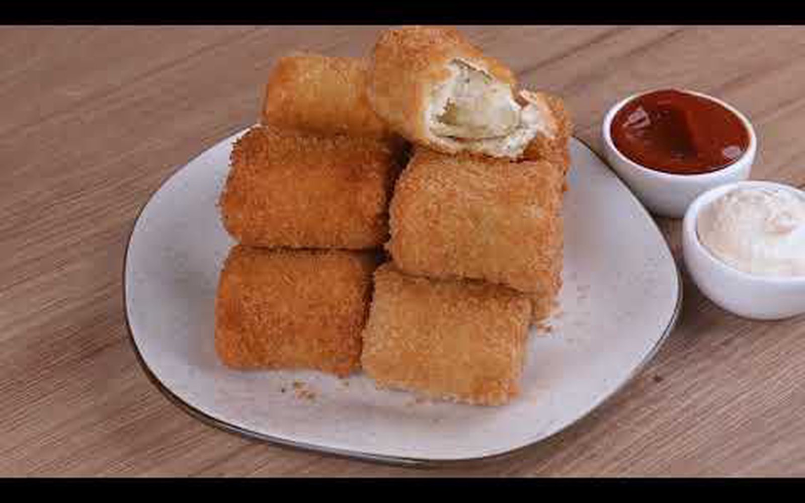 Salgadinho de Lasanha com Queijo