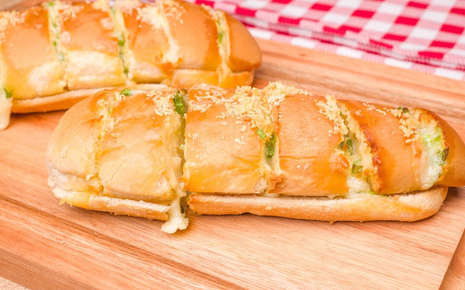 Pão de Alho com Queijo na Airfryer