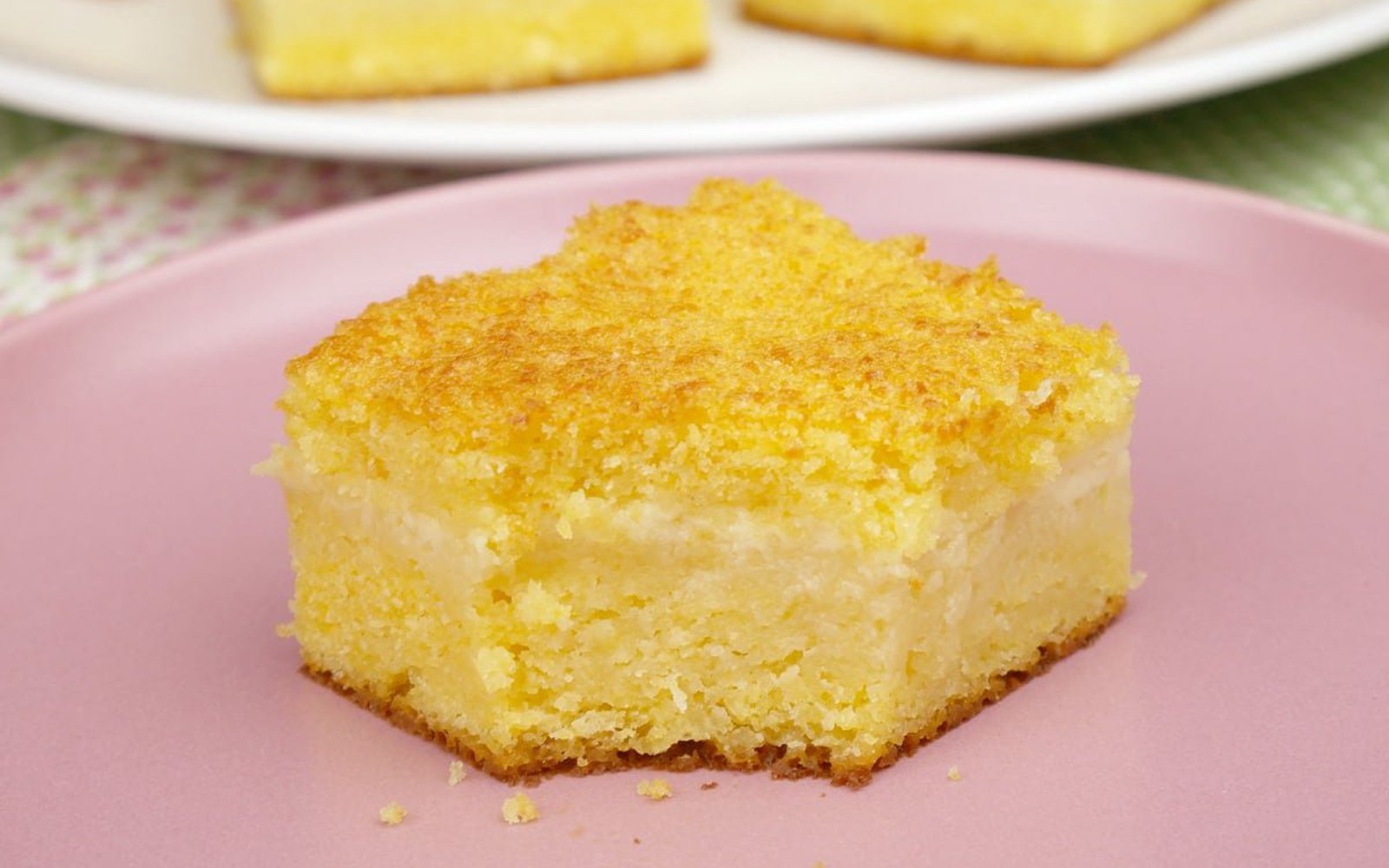 Bolo de Fubá Cremoso