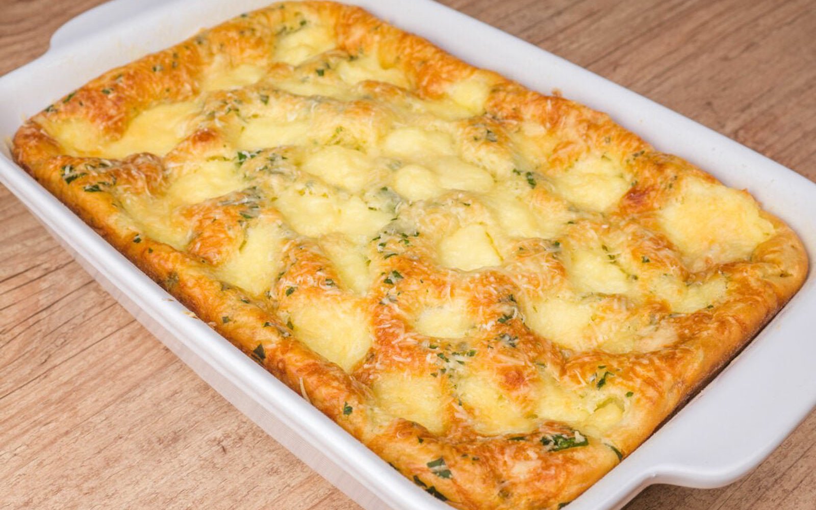 Torta de Camarão no Liquidificador