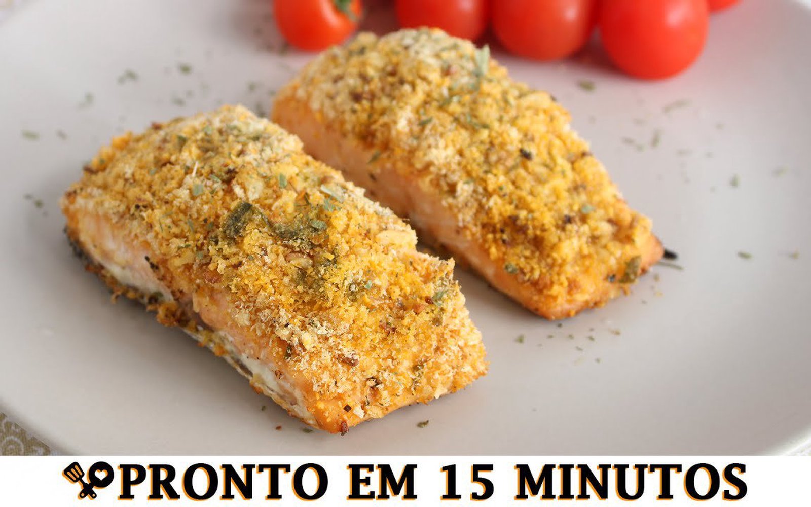 Peixe com Crosta Crocante Temperada