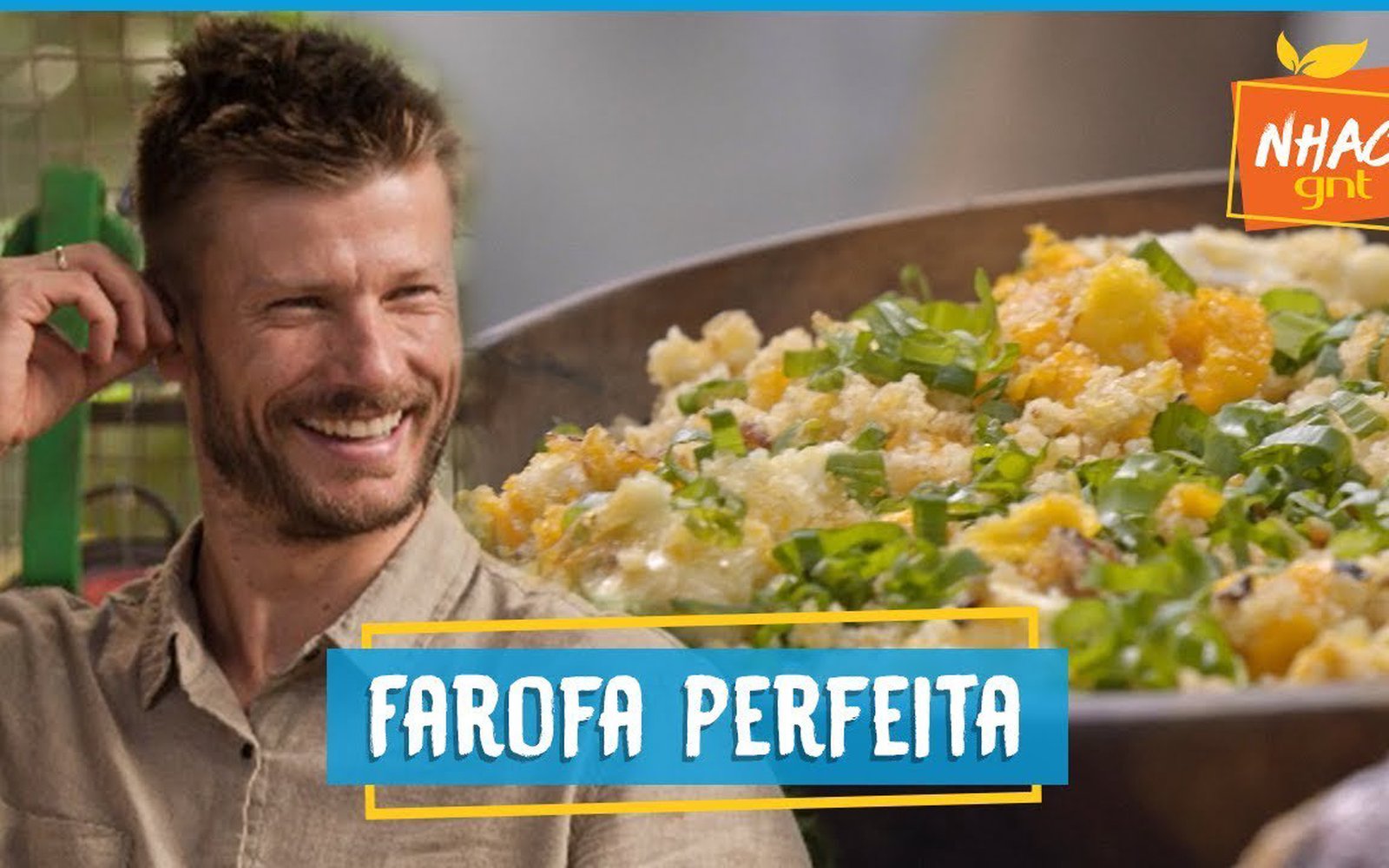 Farofa de ovo simples