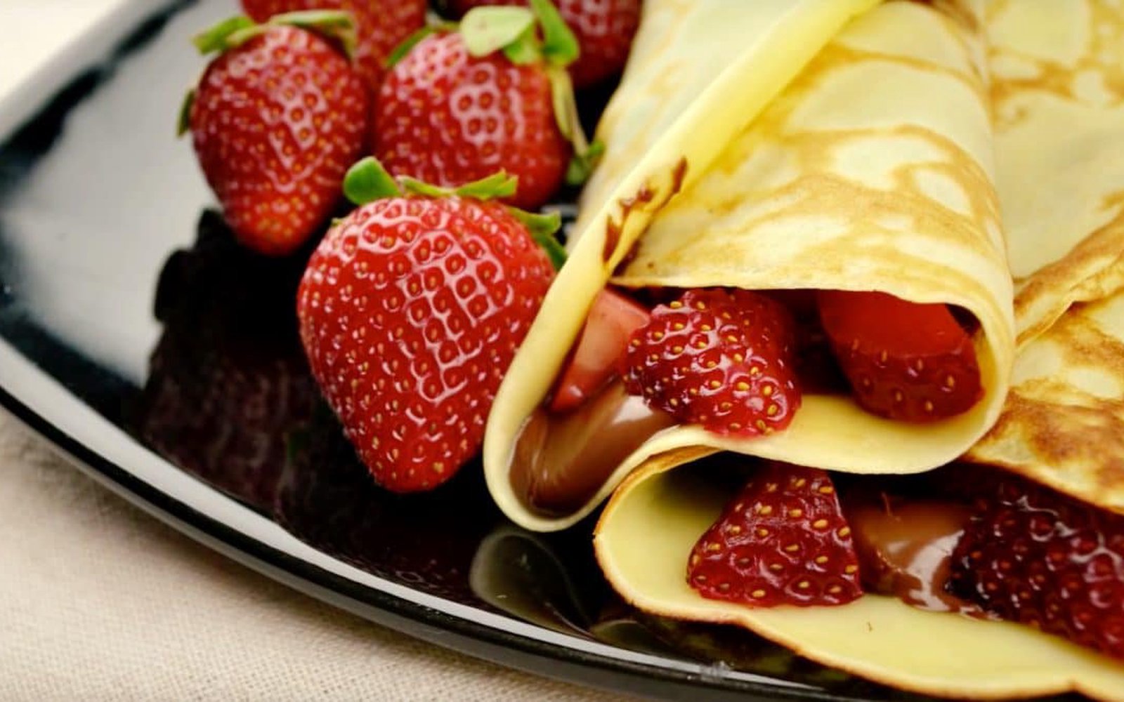 Panqueca com Nutella