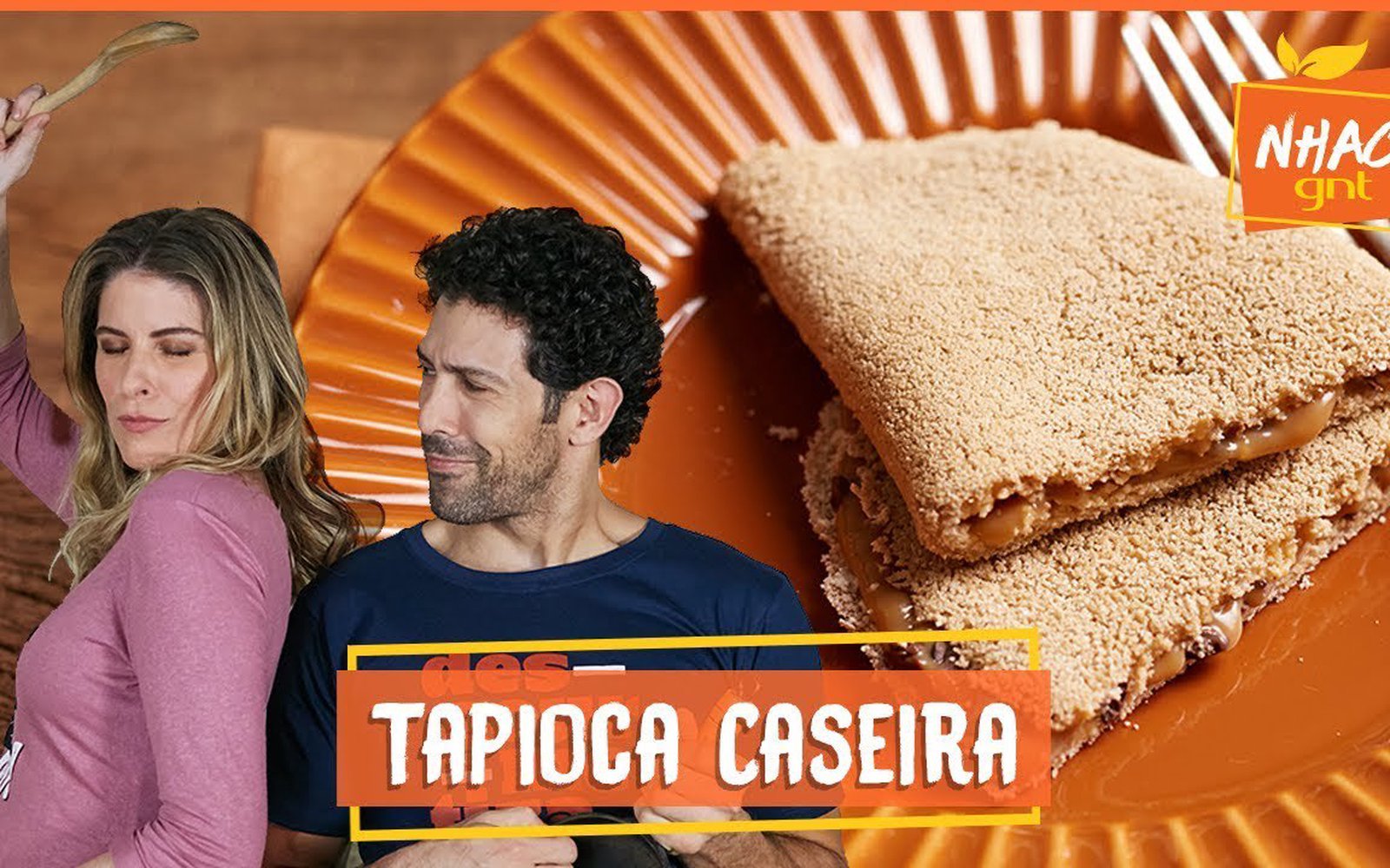 Tapioca de Café com Doce de Leite