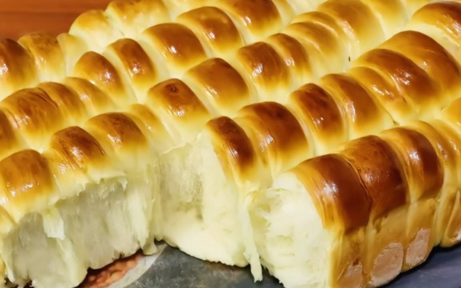 Pão Algodão Caseiro