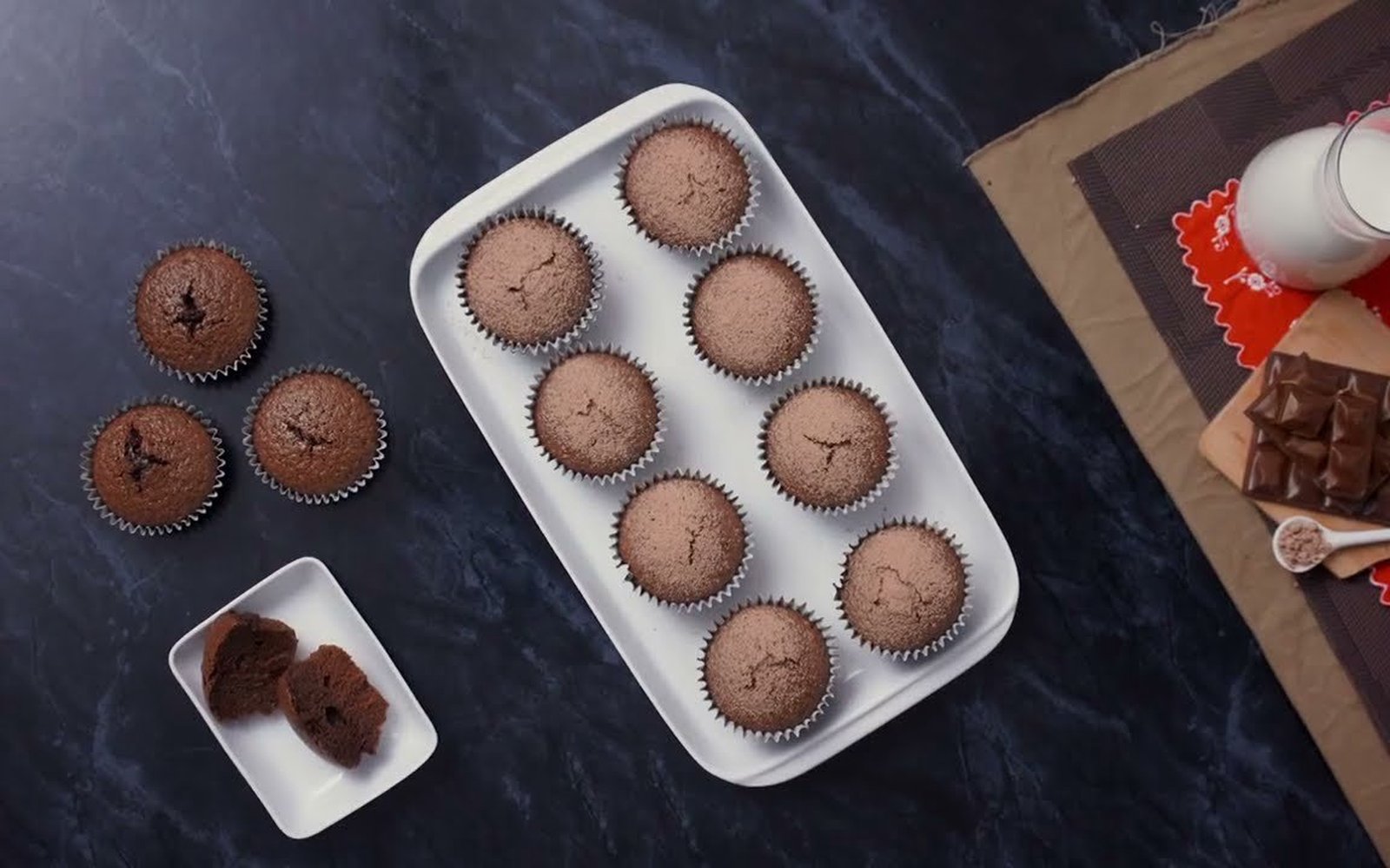 Bolinho de Chocolate Cremoso
