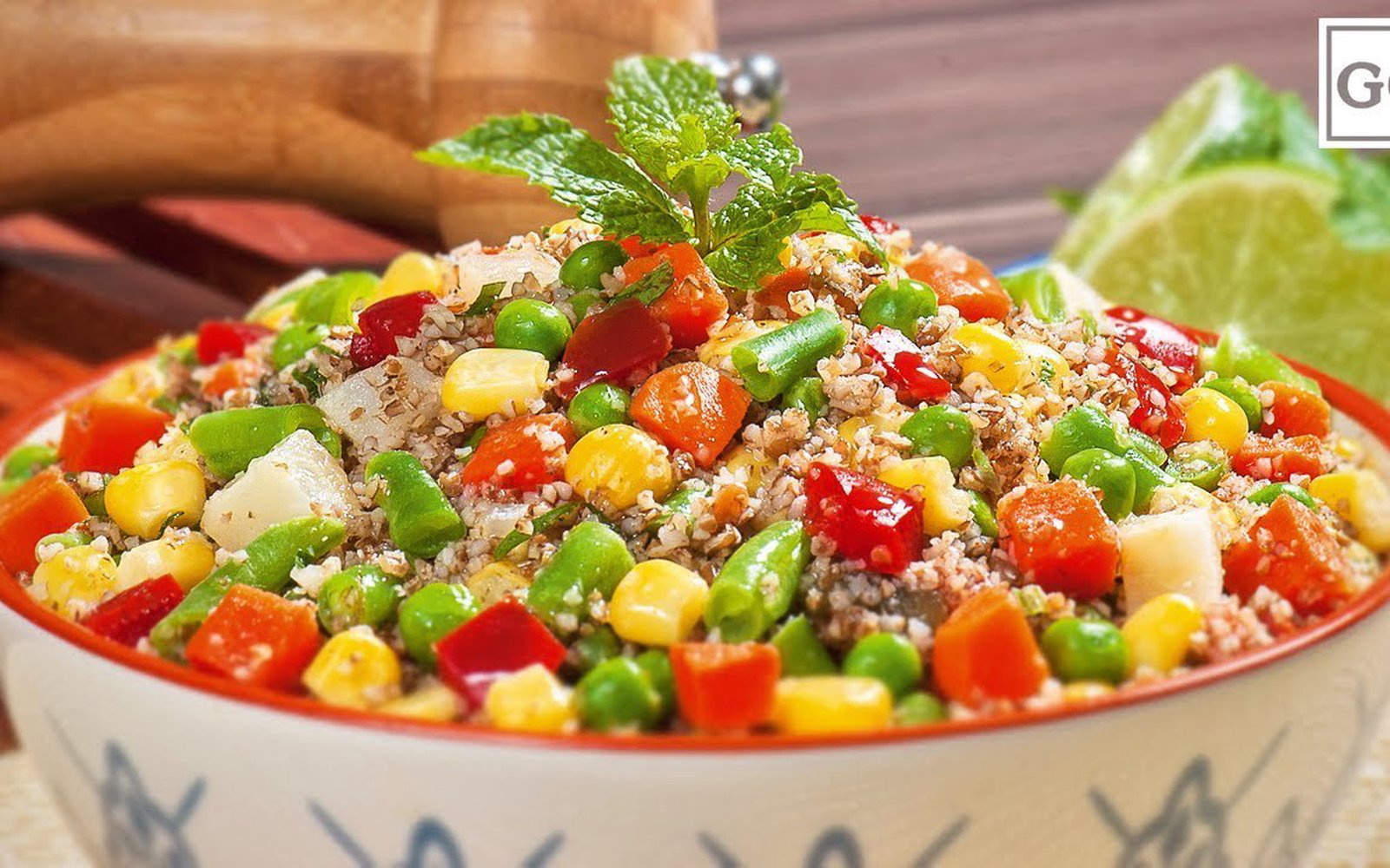 Tabulé com Legumes