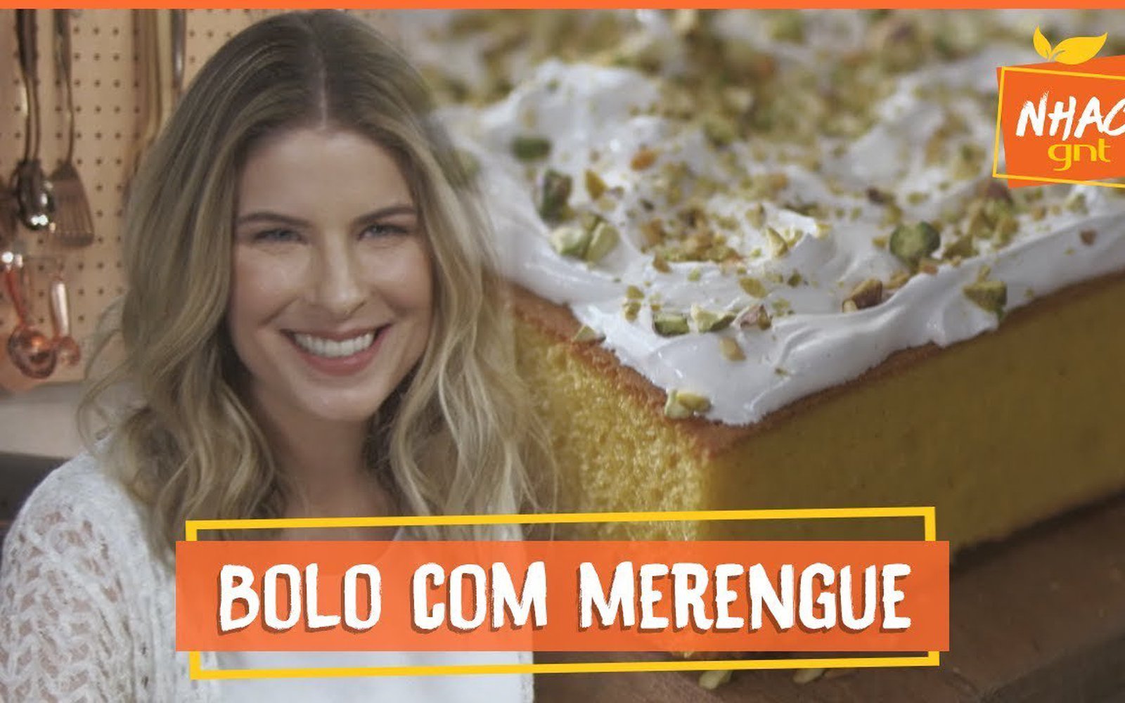 Bolo de Cenoura com Cobertura de Merengue
