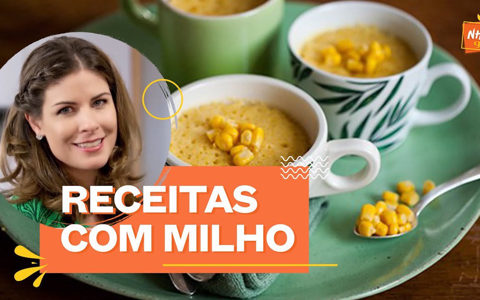 3 Receitas com Milho: Sopa, Panqueca e Bolo de Caneca