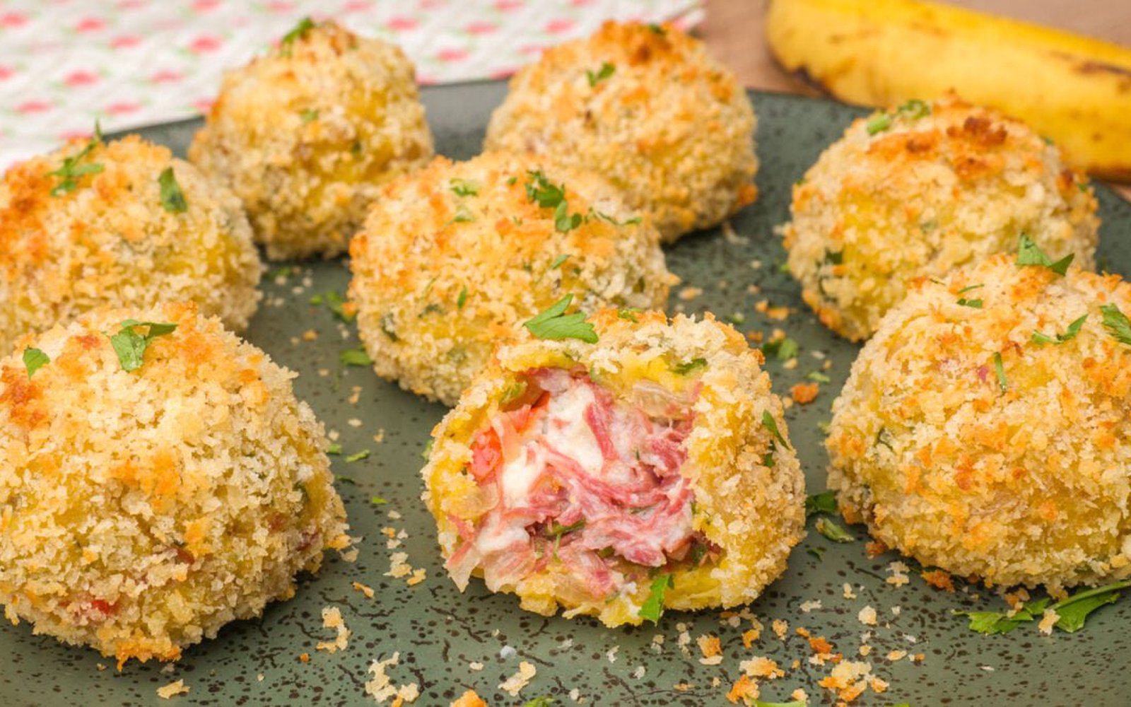 Bolinho de Banana da Terra