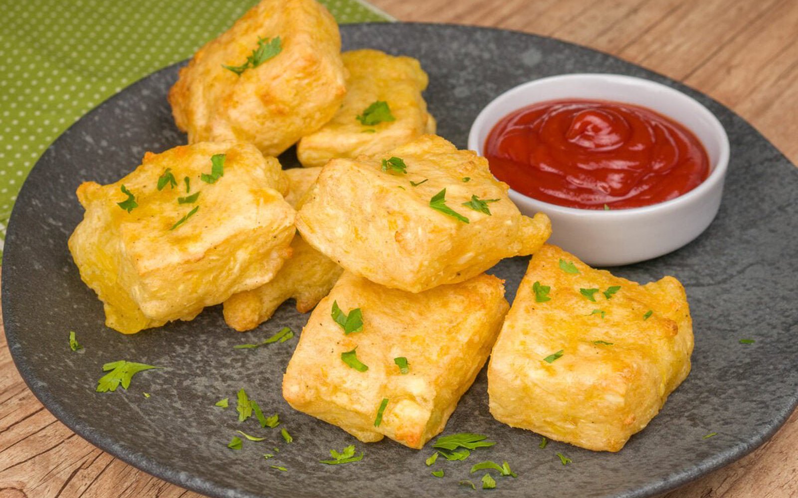 Mandioca Frita na AirFryer
