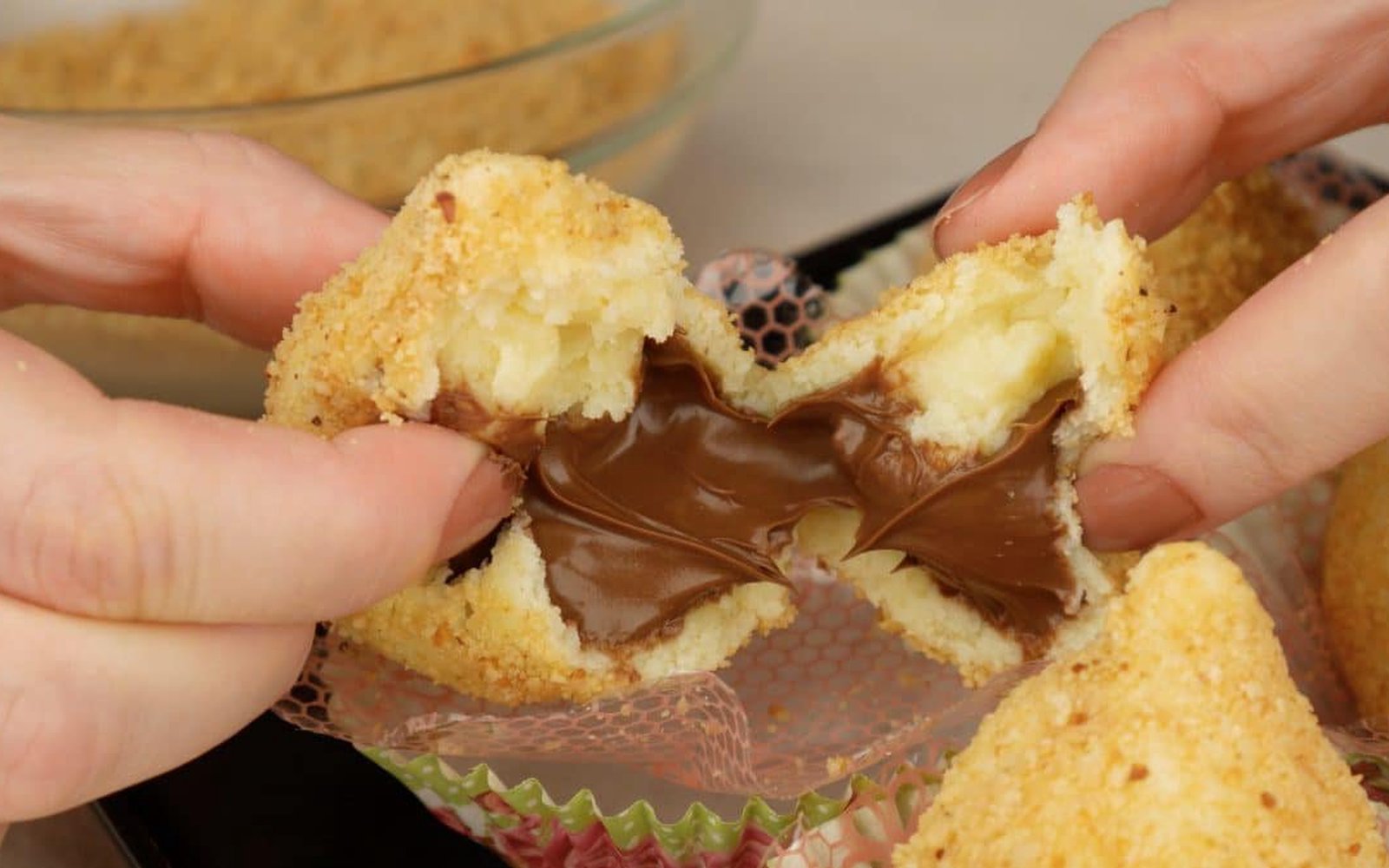 Coxinha de Nutella