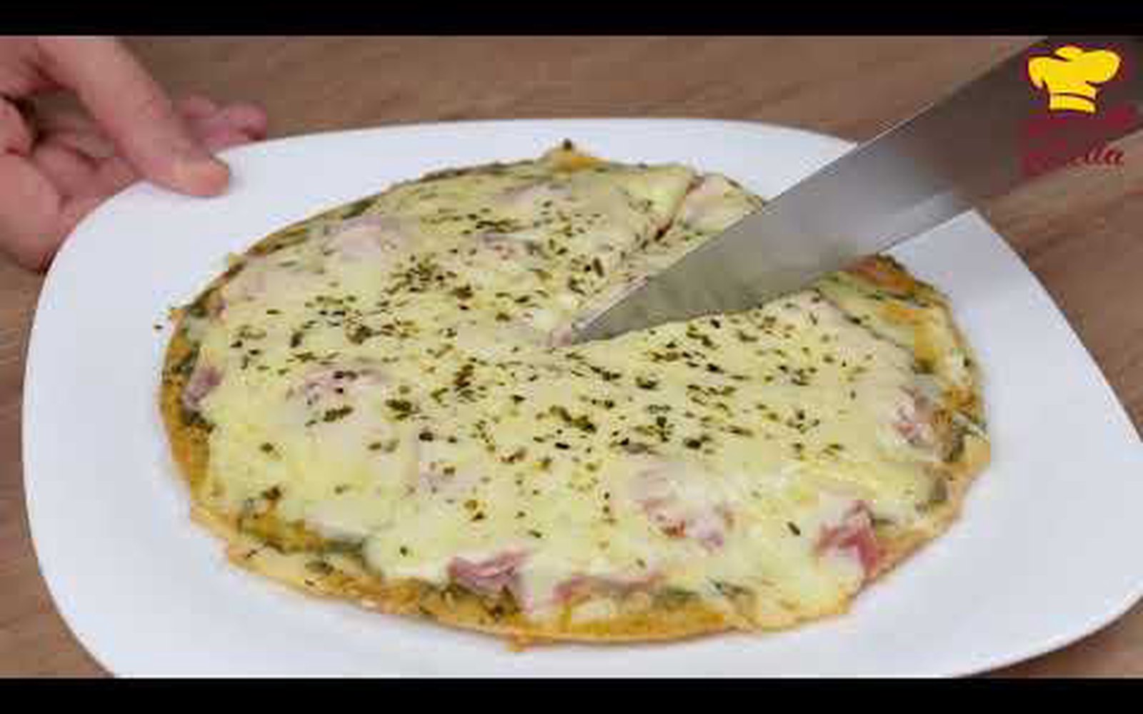 Omelete de Presunto e Queijo