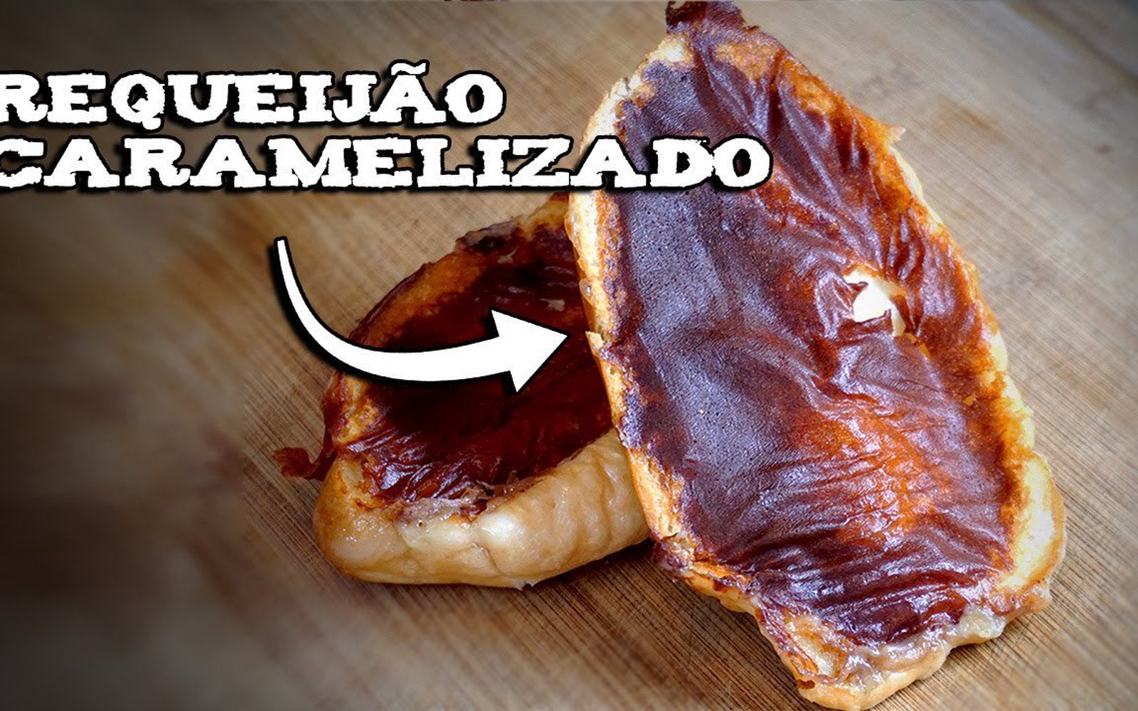 Pão com Requeijão Caramelizado