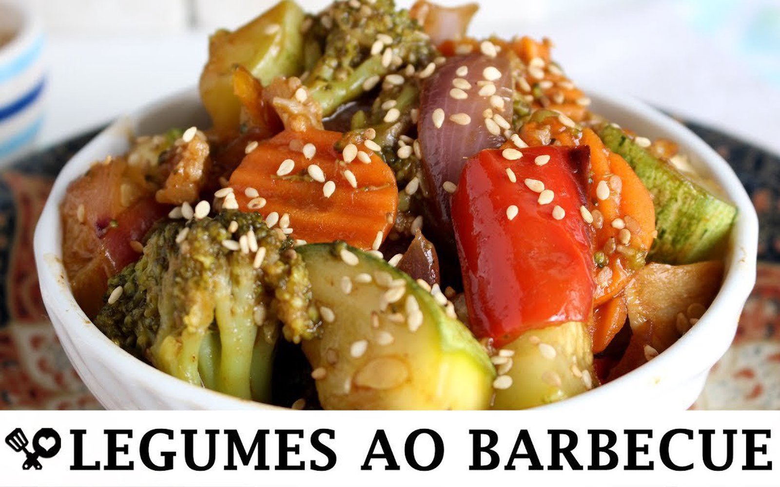 Legumes ao Molho Barbecue