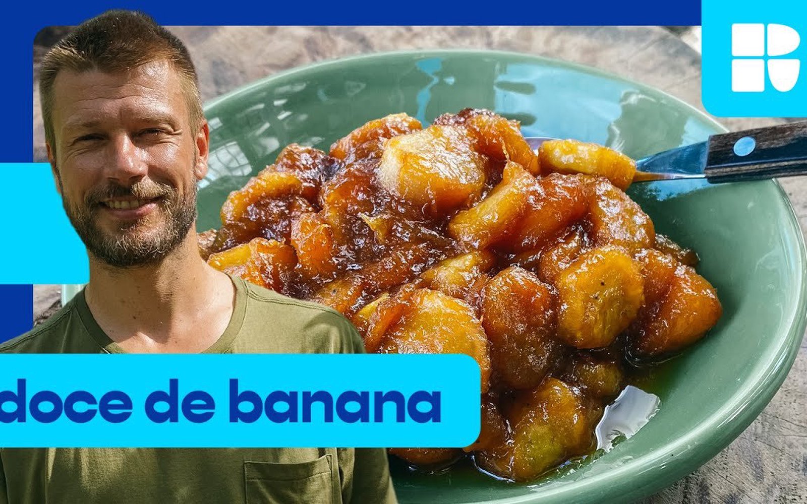 Doce de banana com 4 ingredientes