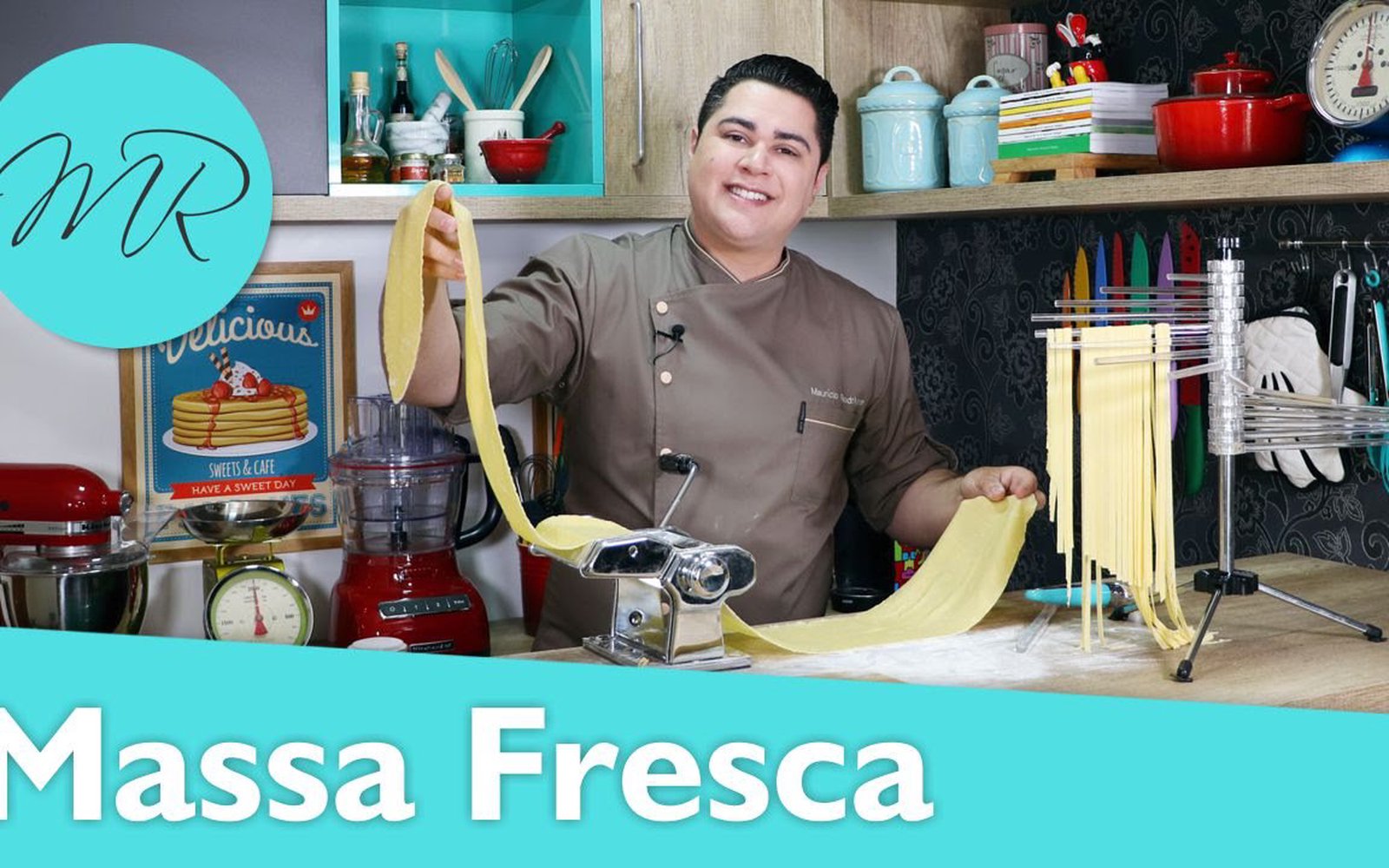 Massa Caseira Integral (Macarrão Caseiro)