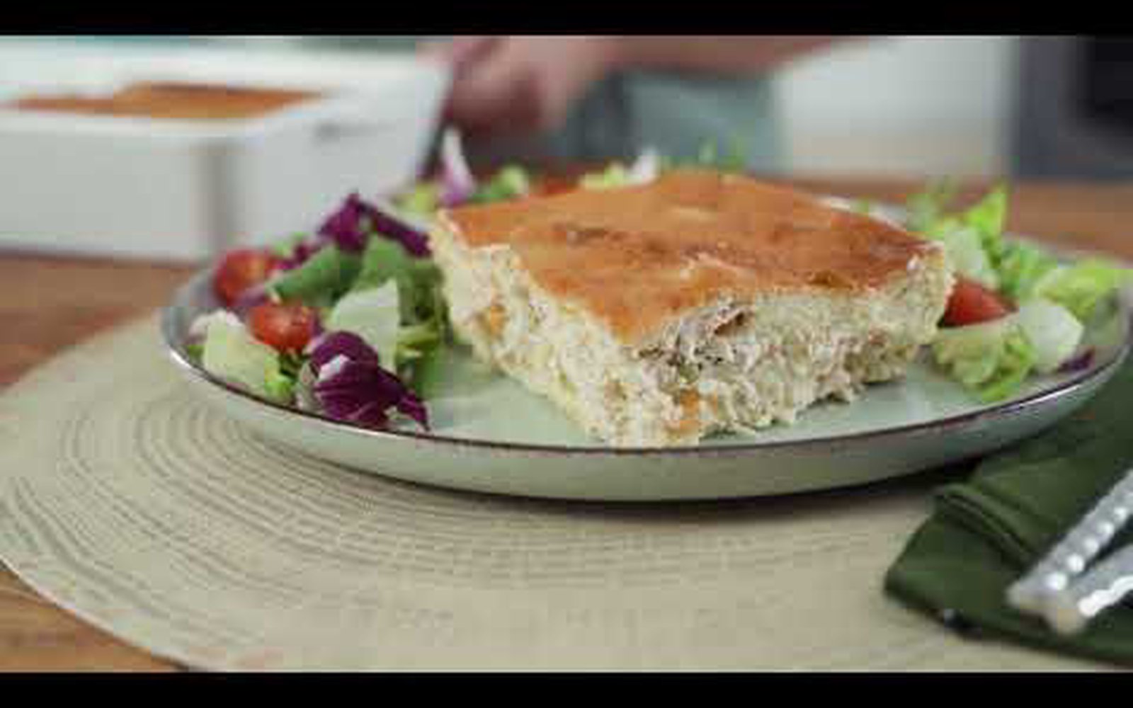 Torta de Frango de Liquidificador