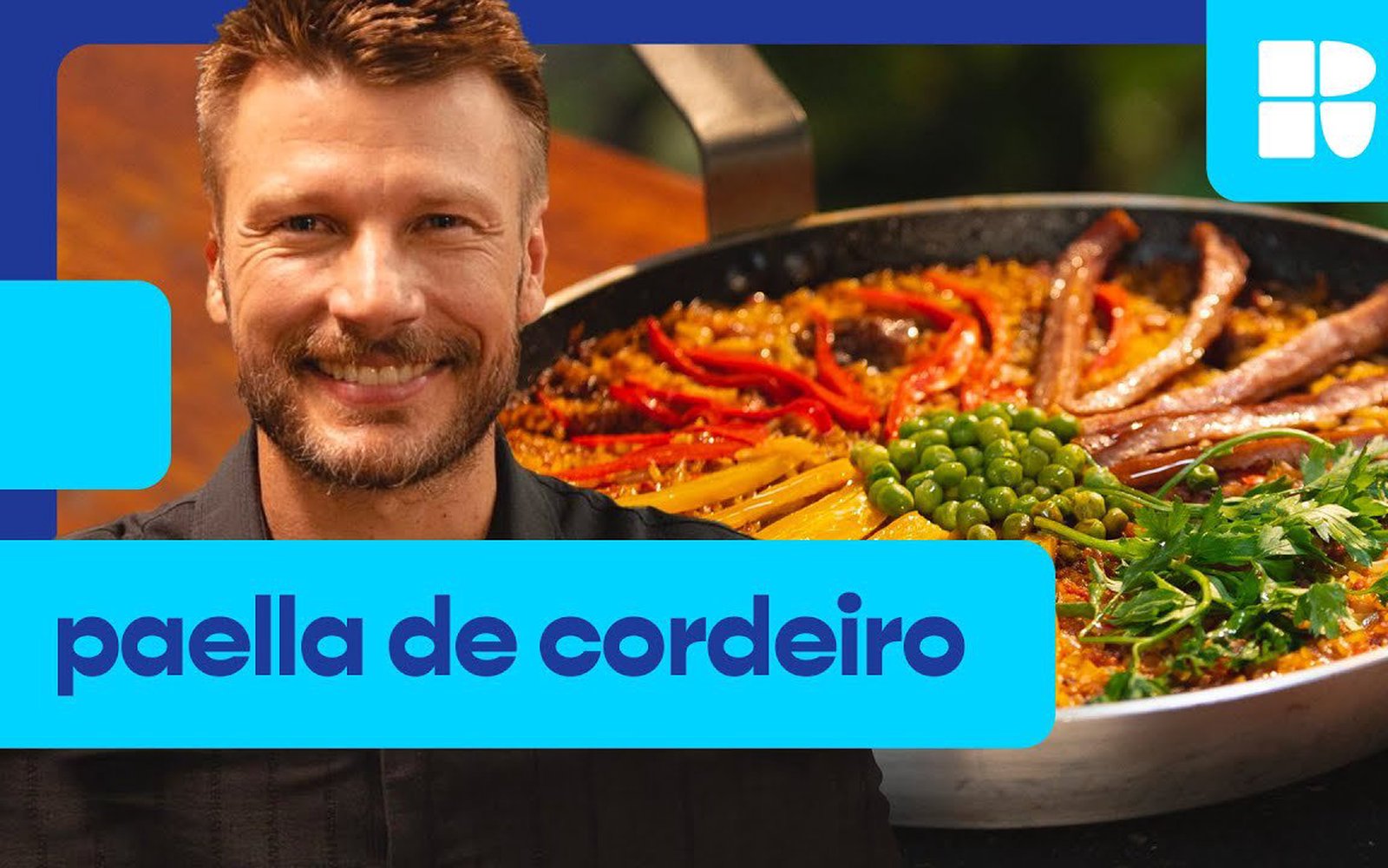 Paella de cordeiro