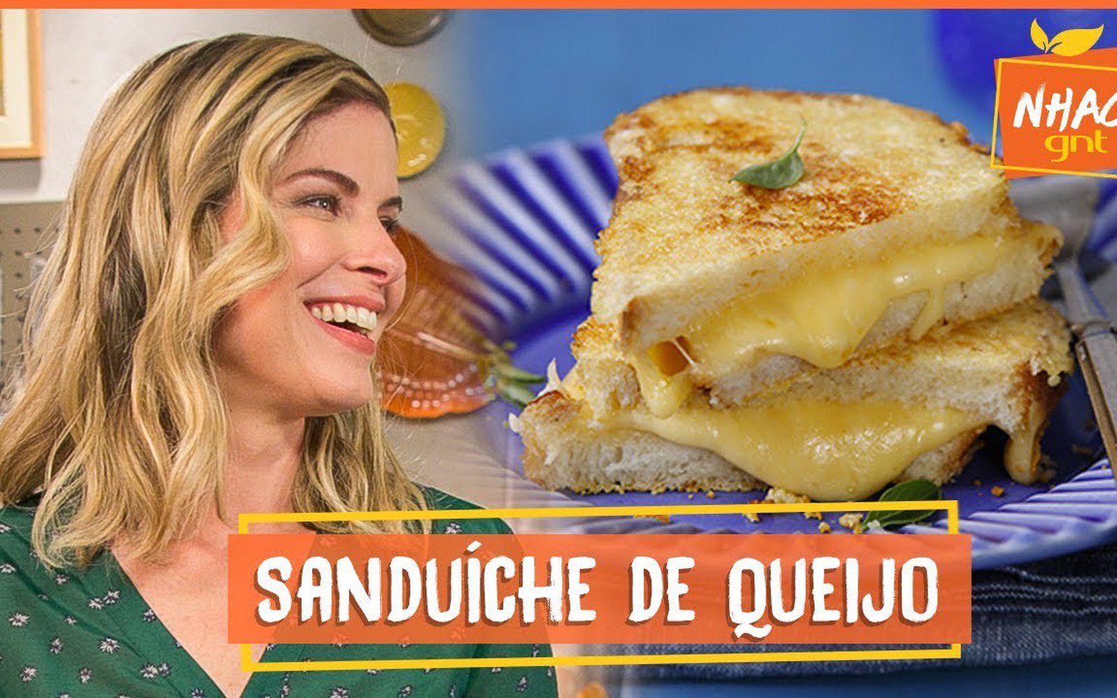 Queijo quente na frigideira