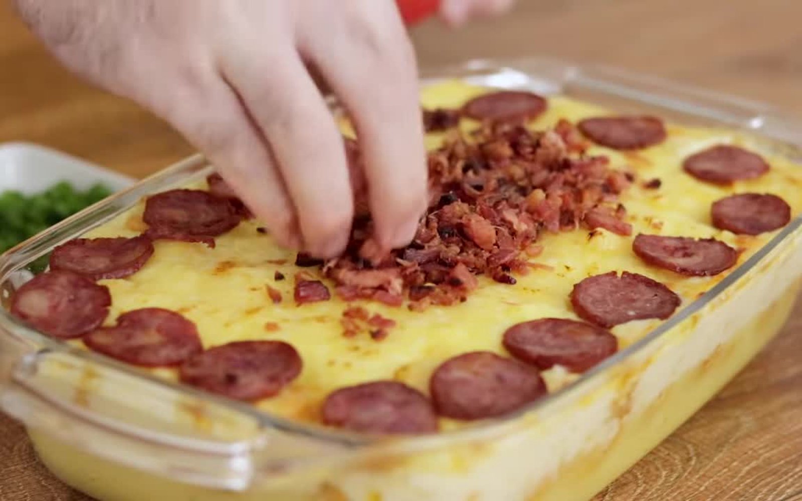 Receita de Frango ao Forno como Purê
