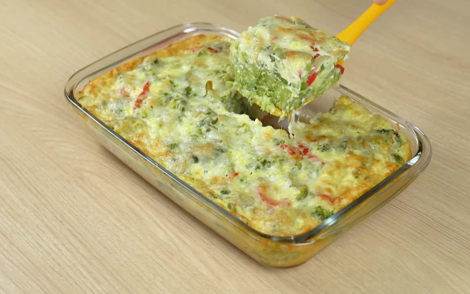 Receita de Torta de Brócolis