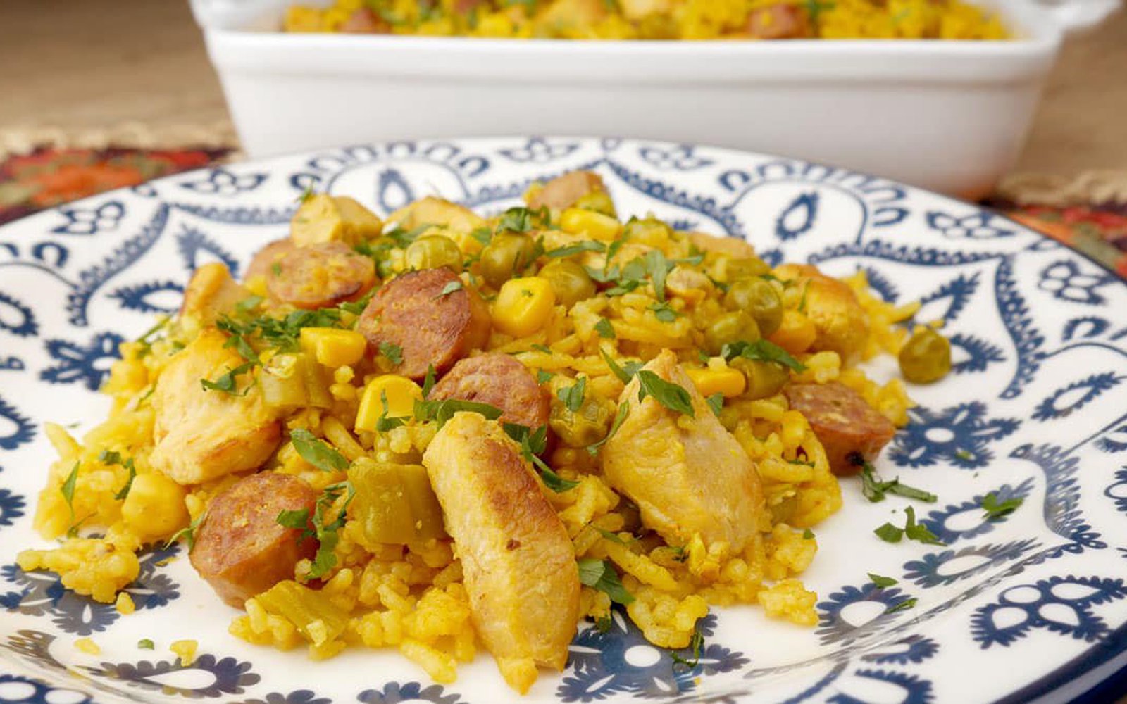 Arroz Caipira na Panela de Pressão