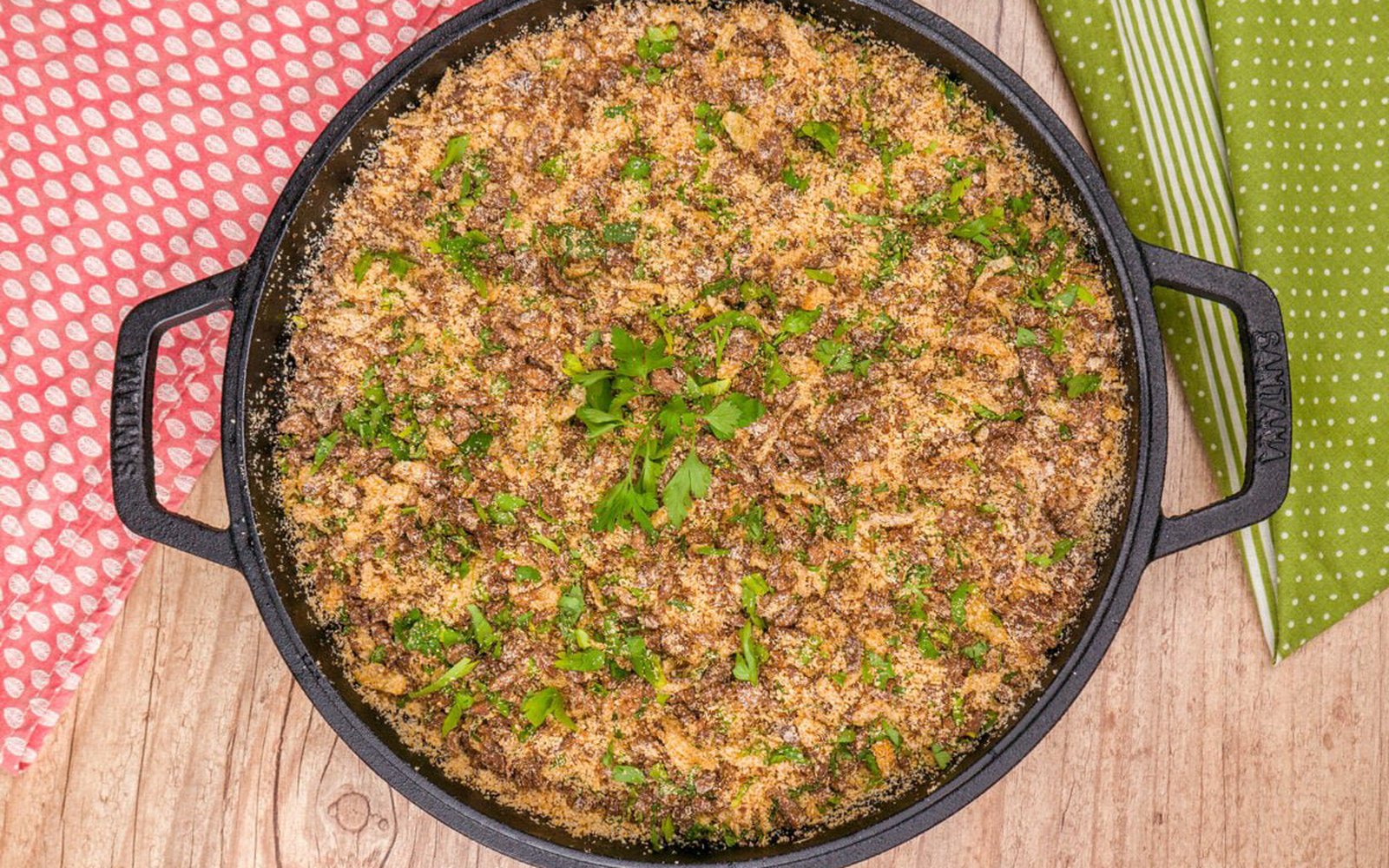 Farofa Crocante de Soja