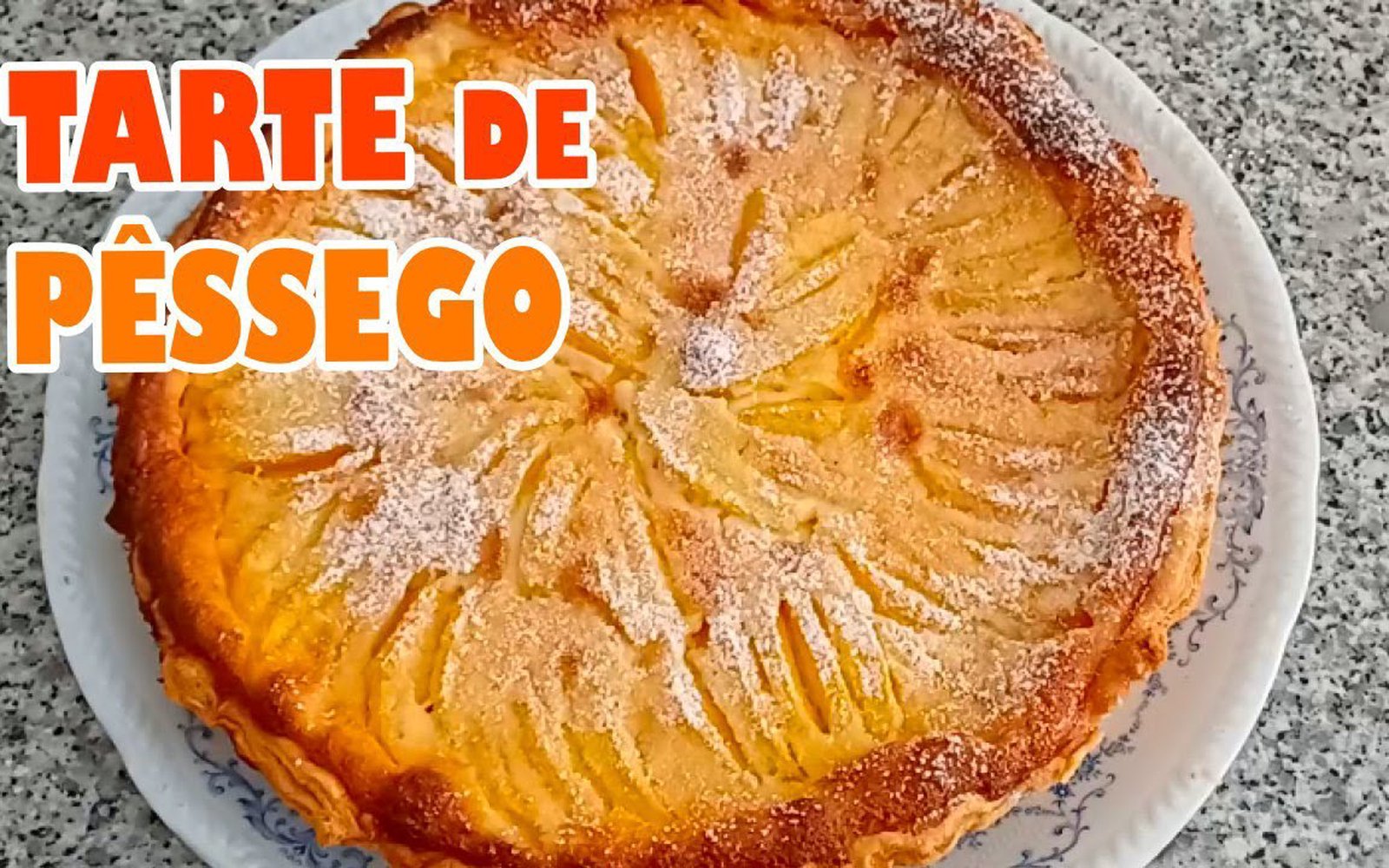 Tarte de Pêssego