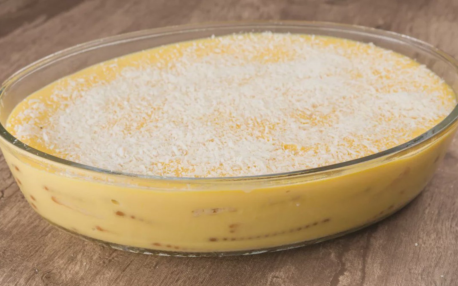 Pavê de Milho Verde com Coco