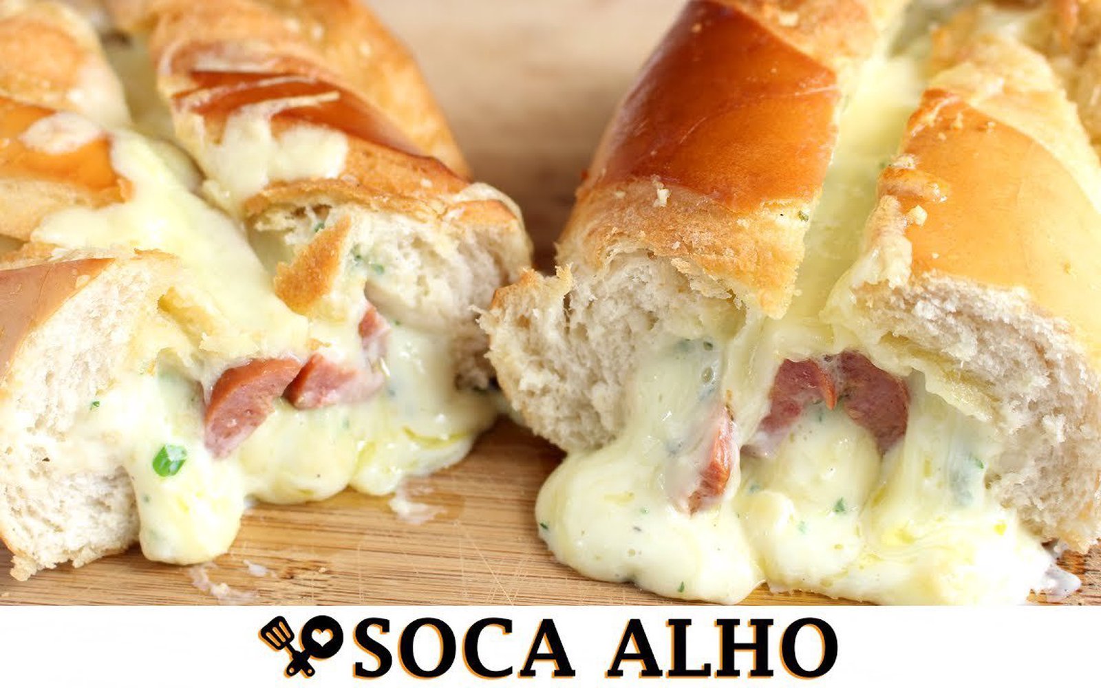 Pão de Alho com Calabresa
