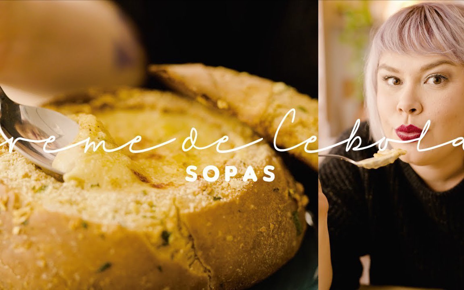 Creme de Cebola no Pão (com muito alho)
