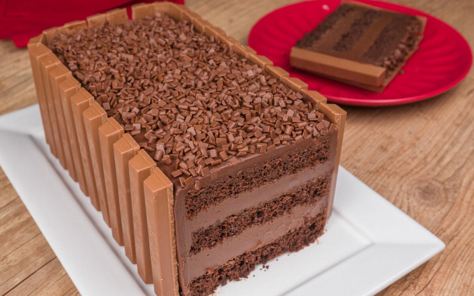 Bolo de Kit Kat