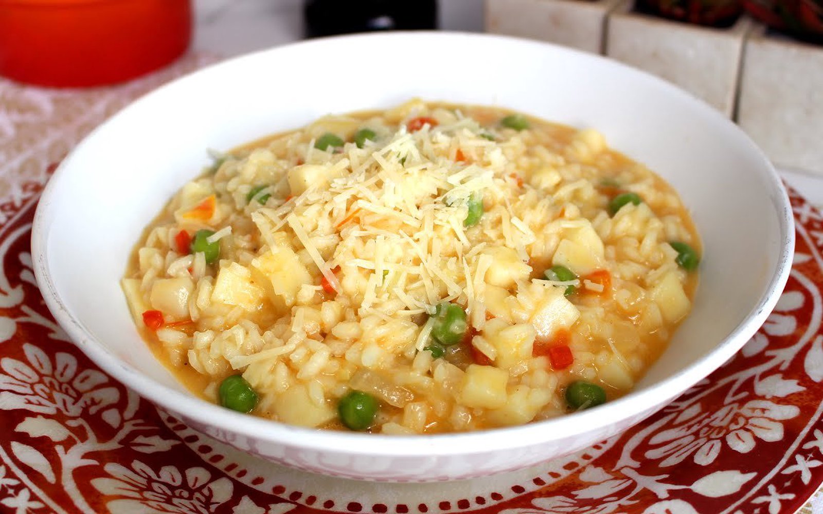 Risoto de Legumes com Limão Siciliano