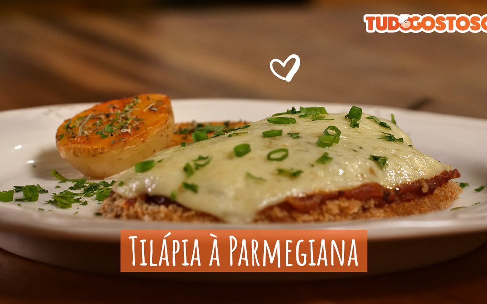 Tilápia à Parmegiana