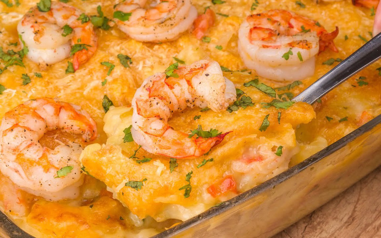 Escondidinho de Camarão