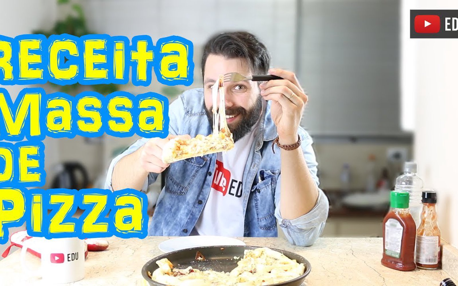Massa de Pizza Caseira Fácil