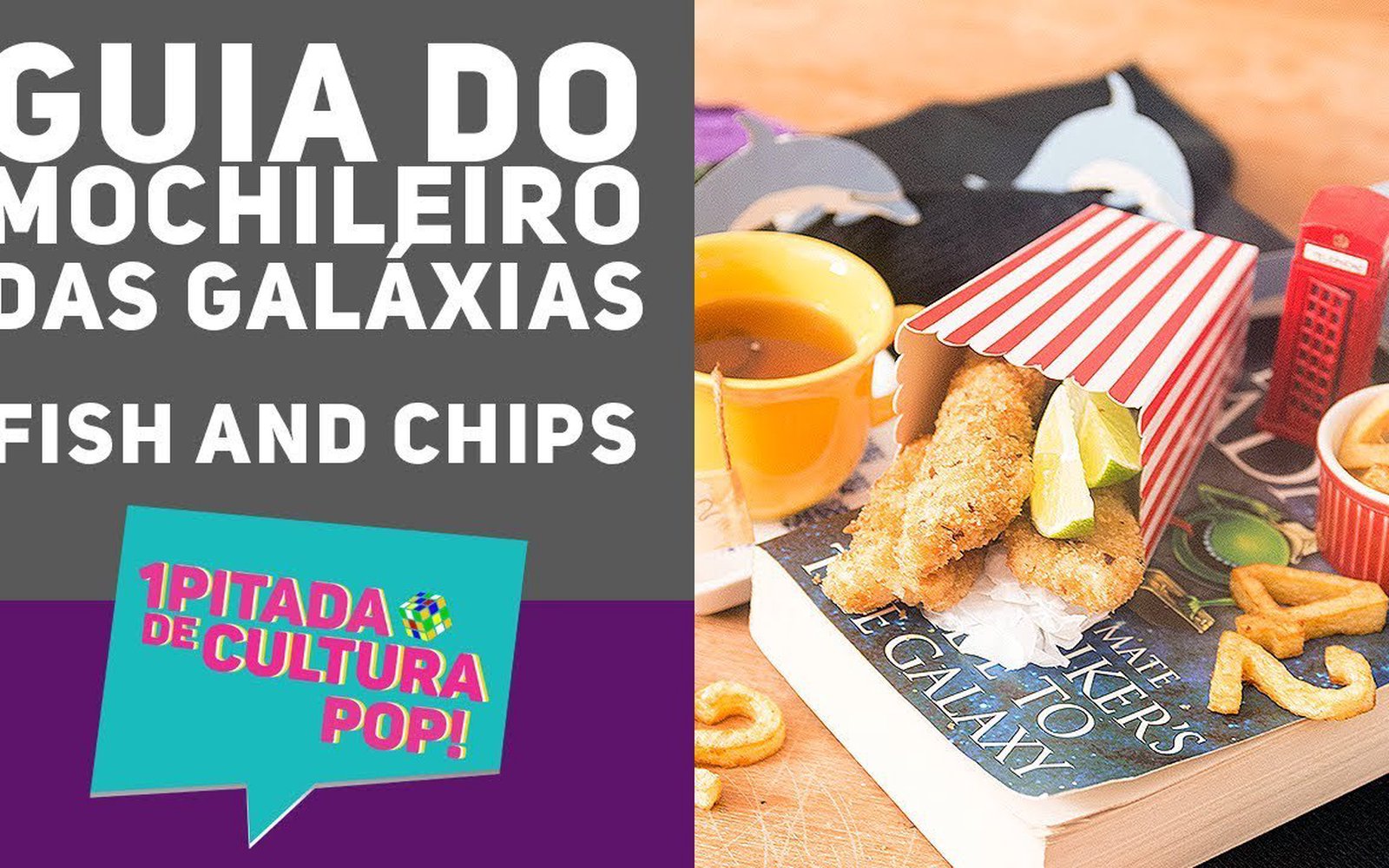 Fish and Chips (Isca de Peixe Empanado com Batatas Assadas)