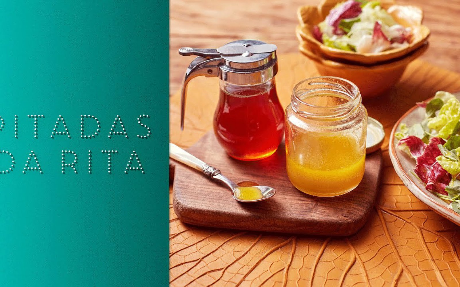 Molho de Limão e Mel para Salada
